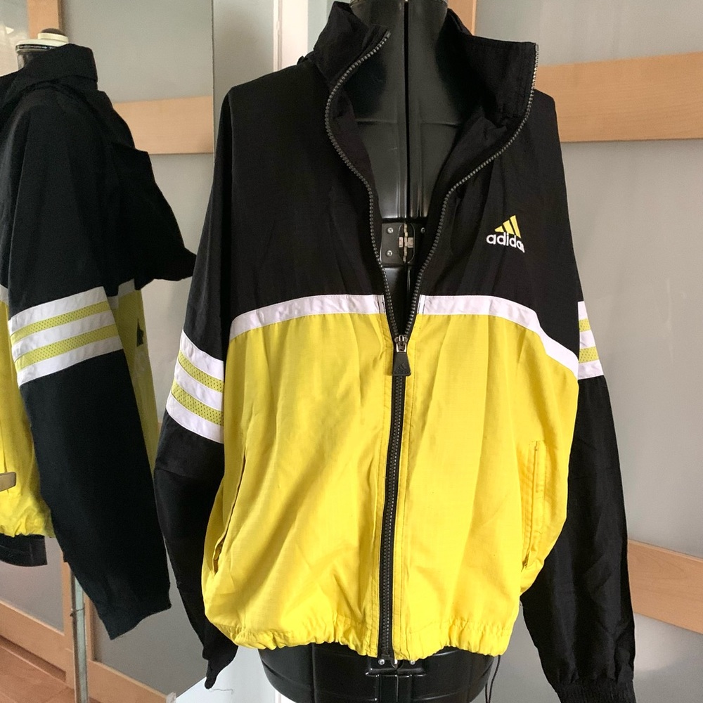 VTG, Unisex Adidas Hooded Windbreaker, M